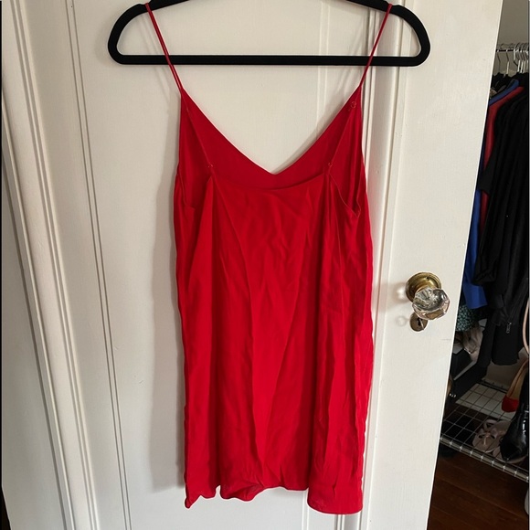 Aritzia Wilfred Free Red Vivienne Dress in Red size XS - Picture 9 of 15